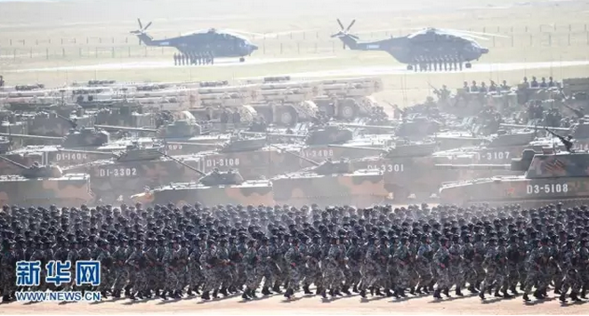 沙場閱兵，回顧2017朱日和閱兵盛況，沙場閱兵回顧，朱日和閱兵盛況的壯麗篇章